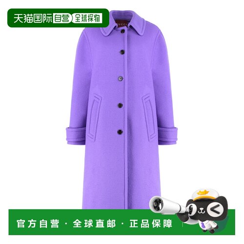 1h可退 GUCCI 女士外套 840075Z8B4W5007 AW2025 紫色长袖