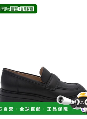 1h可退 潮奢 Gianvito Rossi 吉安维托 罗西 女士 ARGO 黑色皮质