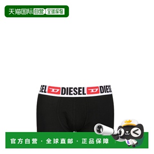 00ST3V0DDAIE3784 THREE 男士 BOXER 内裤 PACK DIESEL 黑色