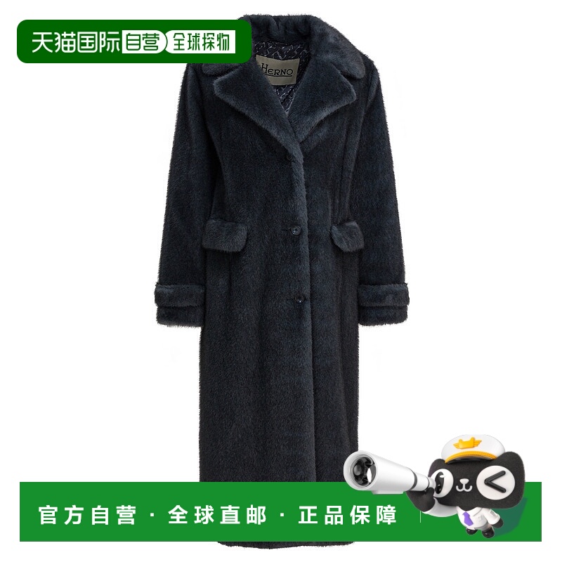 1h可退 HERNO 女士大衣 GC000545D127399480 AW2025 黑色 Cappott
