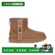 女士高跟鞋 1134962CHE AW2022 UGG 棕色 徽标短筒靴