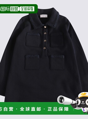 MONCLER 女童连衣裙 J29548I00004899PS778 CO 蓝色