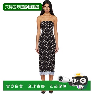 1h可退 潮奢 Marine Serre 女士 黑色 Recycled Moon Jersey Bust