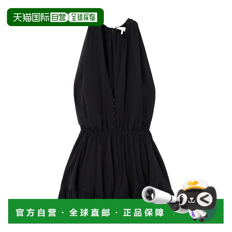 1h可退 CHLOÉ 女士连体裤 CH25ASL02117001 AW2025 黑色 Chloe Ju