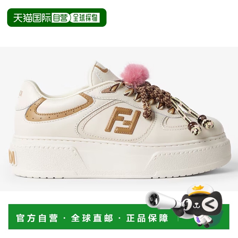 1h可退 FENDI 女士运动鞋 8E8721AY9NF1TO4 AW2025 白色 Fendi 