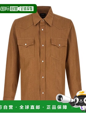 潮奢 A.P.C. 男士 西部風格紐扣襯衫 COHLYH12632