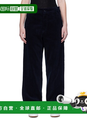 1h可退 潮奢 A.P.C. 女士 海军蓝 Fergus 长裤 COHBBM08500休闲裤