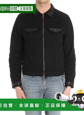 1h可退 MOSCHINO 男士夹克 061102191555 SS2018 黑色 Black jack