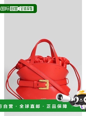 BALMAIN 女士单肩包 428187FN0DP017LMTE AW2025 红色斜挎包腰包
