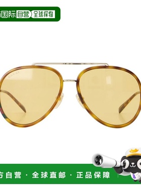 1h可退 GUCCI 男士眼镜 GG1981S SS2026 棕色 Gucci Gg1981S Sung