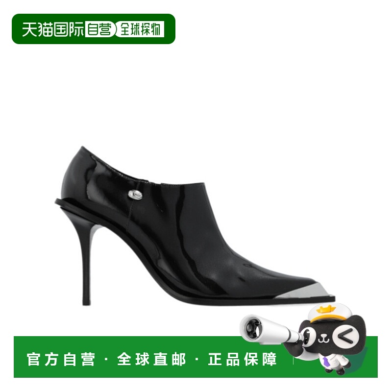 1h可退 DIESEL 女士高跟鞋 Y03531PS598T8013 AW2024 黑色 尖头高