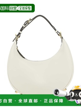 FENDI 女士单肩包 8BR798A5DYF1HEL CO 白色 Mini fendigraphy ba