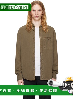 1h可退 潮奢 Filippa K 男士 卡其色 Zachary 衬衫 29108