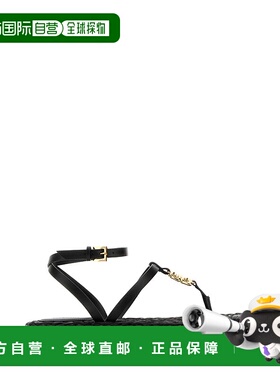 GIVENCHY 女士凉鞋 BE309AE28Q001 SS2025 黑色 4G Liquid夹趾凉