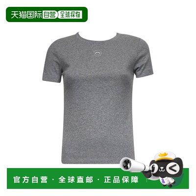 1h可退 MARINE SERRE 女士T恤 WTT012ACJER0008GR50 AW2025