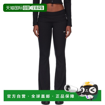 潮奢 Nike 耐克 女士 黑色 Sportswear Chill Knit Tight Ribbed
