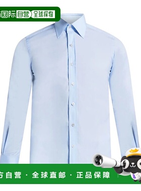 1h可退 潮奢 Tom Ford 汤姆 福特 男士 修身衬衫 HSBC01CGS02UAA