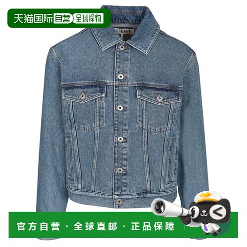 LOEWE 男士外套 H526Y50X325320JEANSBLUE SS2026