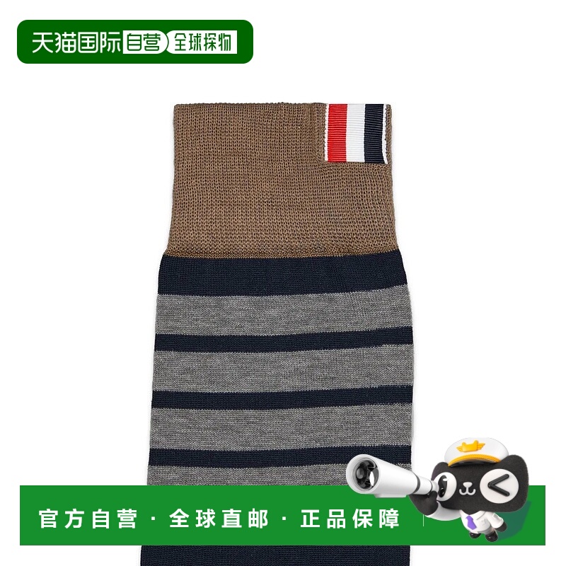 1h可退 THOM BROWNE 男士袜子 MAS023F01690978 AW2025 花色