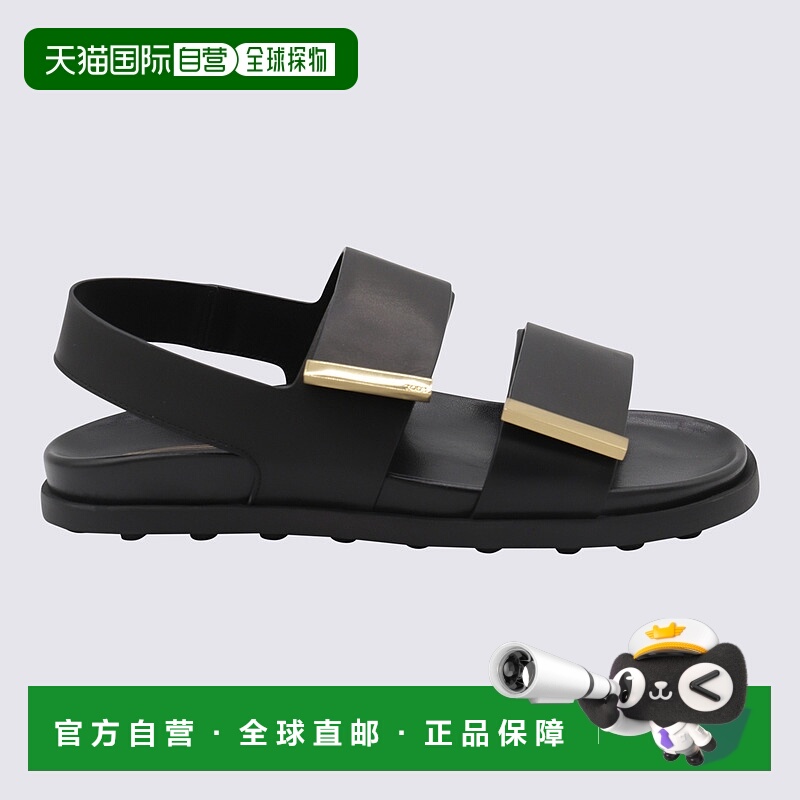 1h可退 TOD'S 女士凉鞋 XXW68K0JE60N6MB999 CO 黑色 Sandal with