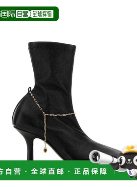 BURBERRY 女士靴子 8094958A1189 AW2024 黑色 Black leather pum