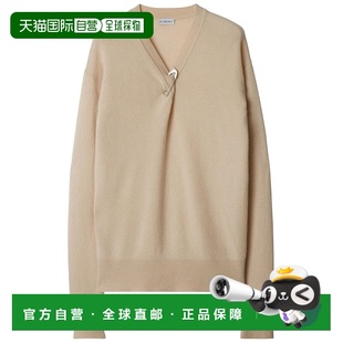 巴宝莉 女士 搭配針扣 1h可退 領針織套衫 Burberry 81037 潮奢