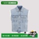 男士 蓝色 马甲 VALENTINO 6V3DN31VALF508 SS2025 Denim Vest