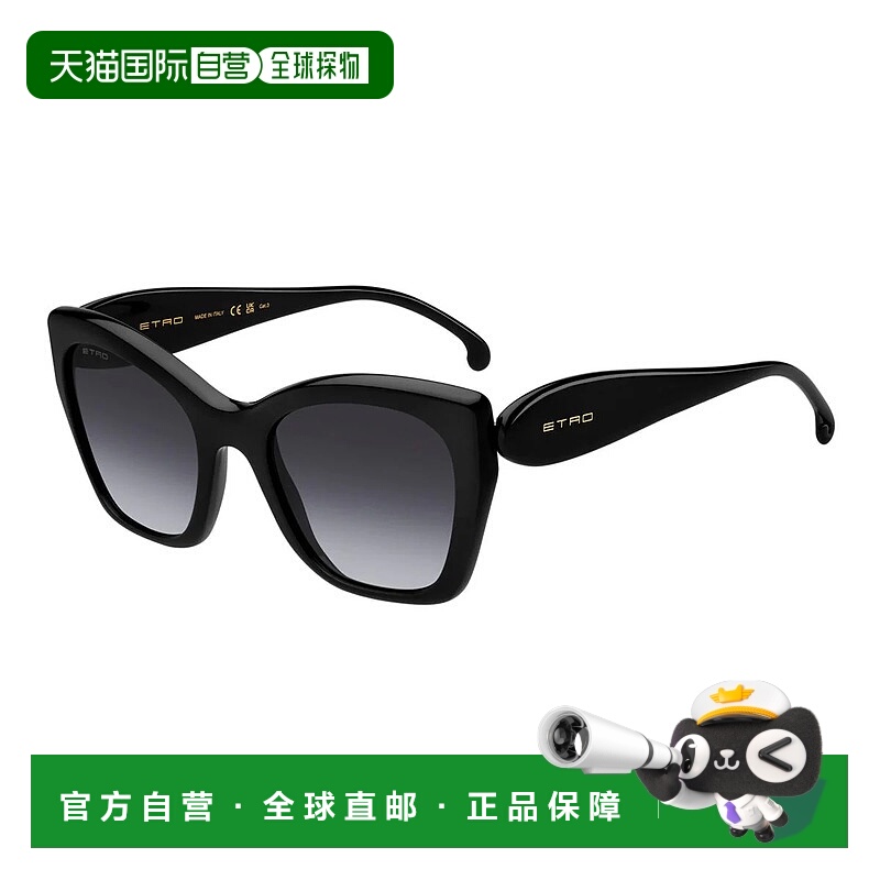 1h可退 ETRO 女士眼镜 0084S807 SS2025 黑色 Etro Sunglasses