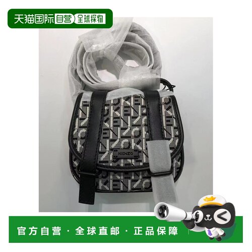 1h可退 KENZO 男士斜挎包 FB62SA702B0176 SS2021 花色 徽标斜挎