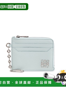 LOEWE 女士卡包 C821SQLX030FROZEN CO 浅蓝色 Pouch with keycha