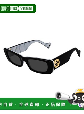 1h可退 GUCCI 女士眼镜 GG0516S001 AW2025 黑色 GUCCI WOMEN'S G