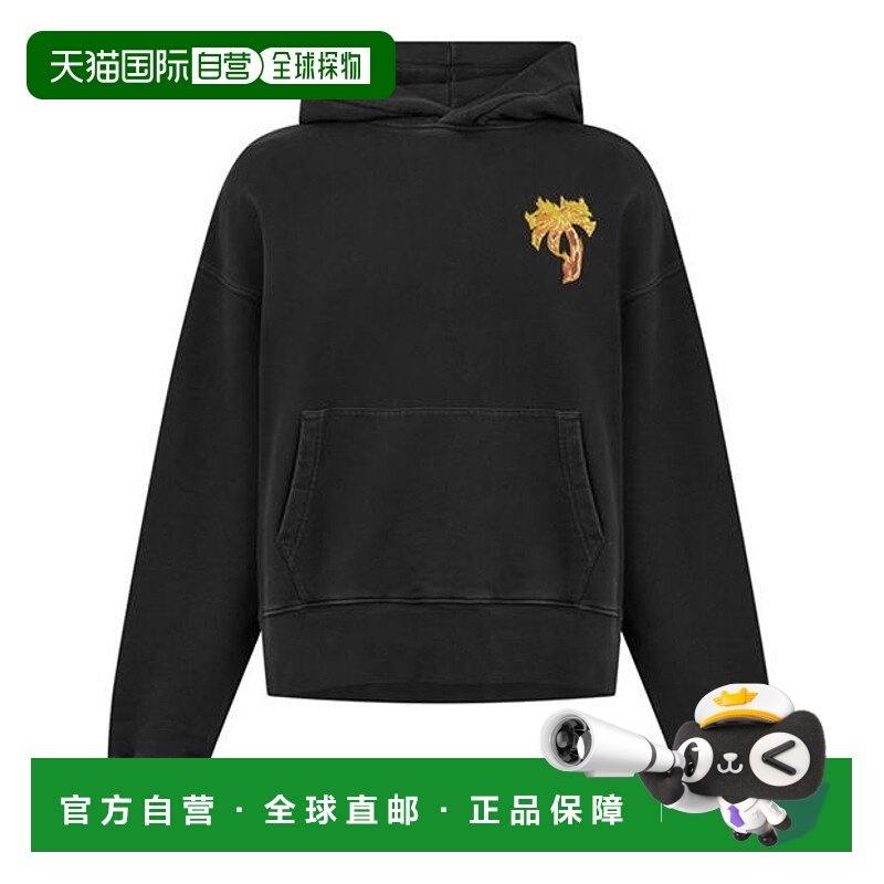 1h可退 潮奢 Palm Angels 棕榈天使 男士 Burning 棕榈树徽标连帽