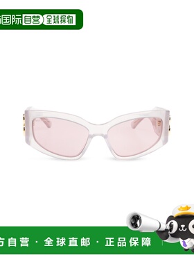 BALENCIAGA 女士太阳镜 773492T00396888 AW2024 粉红色