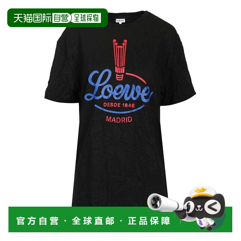LOEWE 女士T恤 S540Y22X931100短袖 - 实物图