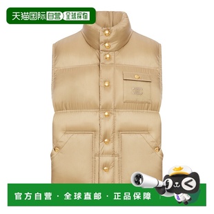 女士外套 无袖 RV0QO0C6602BG 棕色 棉服 AW2025 CELINE