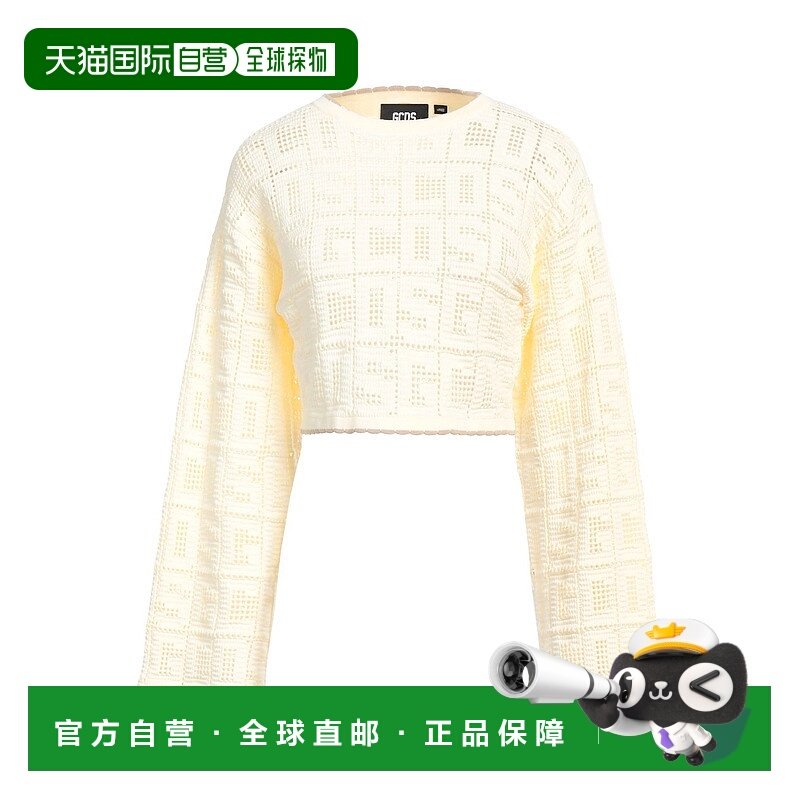 1h可退 潮奢 Gcds 女士 毛衣 beige米色 舒适时尚