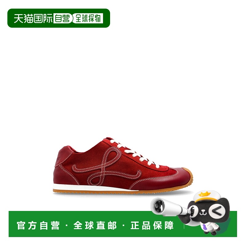 1h可退 LOEWE 女士运动鞋 LBR2465X010BURGUNDY CO 酒红色