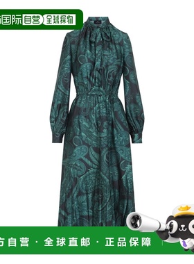 1h可退 ETRO 女士连衣裙 WRHA050199SASR4X0893 AW2025 蓝色