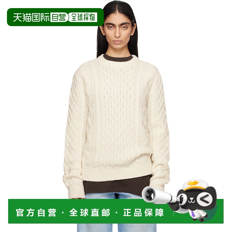 1h可退 潮奢 Guest in Residence 女士 灰白色 Allday Cable Crew