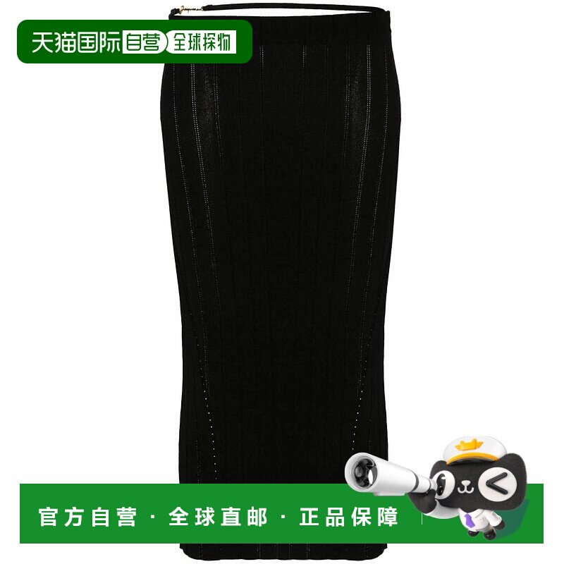 1h可退 潮奢 Jacquemus 女士 JACQUEMUS 黑色半身裙 241KN3622358