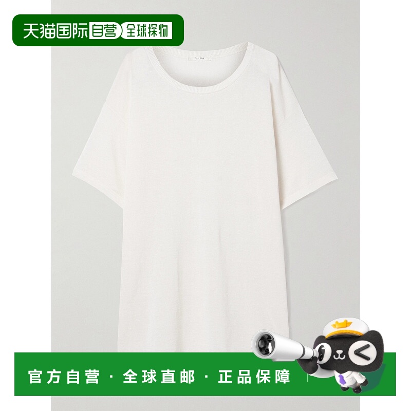 1h可退 潮奢 The Row 女士 短袖T恤 8806Y889 white白色 舒适时尚