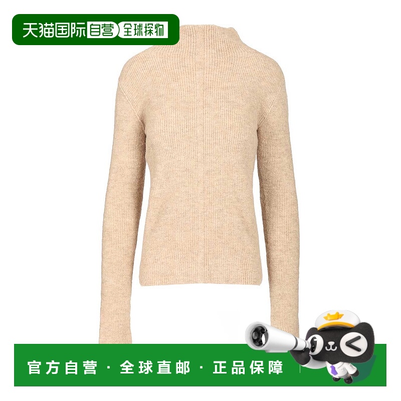 1h可退 RICK OWENS 女士针织衫 RP02E4628KWP44 AW2025 浅棕色