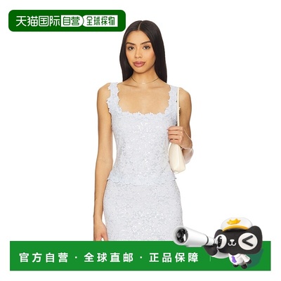 潮奢 Generation Love 女士 Bronwyn 珠片蕾丝上衣上衣 K02004224