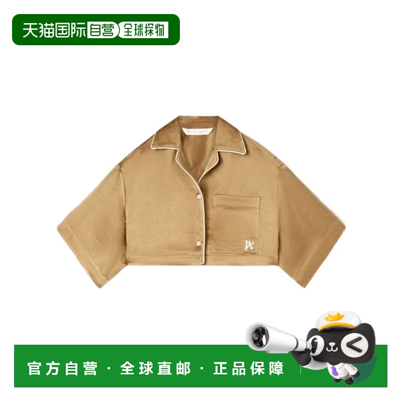 1h可退 PALM ANGELS 女士衬衫 PWGG003S24FAB0036103 SS2024