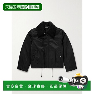 1h可退 潮奢 Our Legacy 男士 Ace Fleece-Trimmed 棉混纺紧身夹