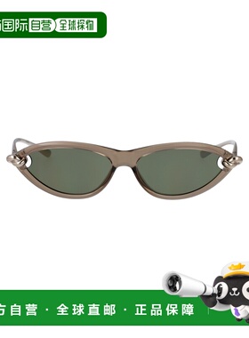 BOTTEGA VENETA 女士眼镜 BV1390S005 SS2026 灰色太阳镜