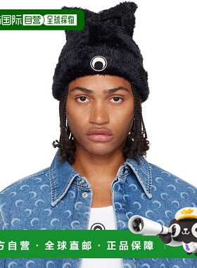 1h可退 潮奢 Marine Serre 男士 黑色 Wild Fluffy Knit Kawaii