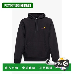 卫衣 I028279089XX with WIP logo Hoodie 男士 黑色 CARHARTT