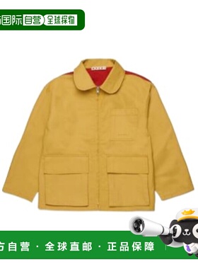 MARNI 男童夹克 M01702M00UV0M719 SS2026 黄色 Bomber Jacket Wi