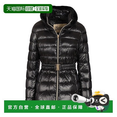 HERNO 女士外套 PI0485DICM0512017Z9300 CO 黑色 SHNIY PADDED D